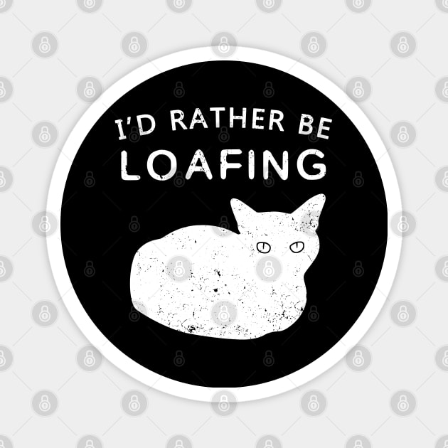 I'd Rather Be Loafing - Inverted Magnet by CCDesign
